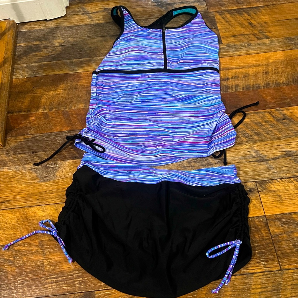 Women’s Tankini with Skort Bottom